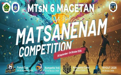 MATSANENAM COMPETITION 2025 Ajang Kompetisi antar SD/MI Sekecamatan Barat